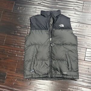 The North Face Charcoal Puffer Vest